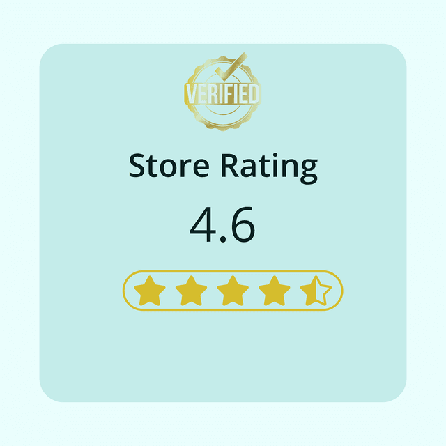 Store Rating 4.6 Stars
